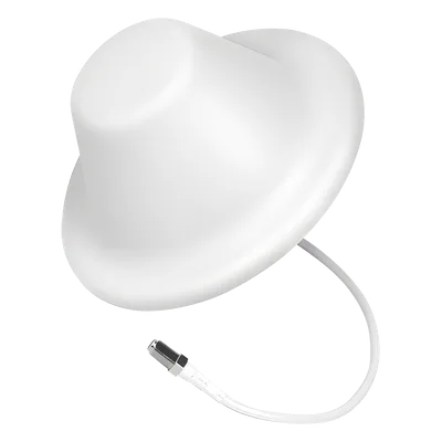 Antena Domo Interior / 698-960/1710-2700 MHz / 2-4 dBi / 75 Ohm / Conector F Hembra / 7.3" x 3.3" (185 x 85 mm)