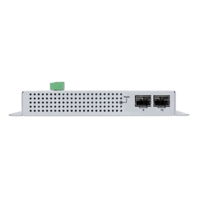 Switch Industrial / 8 Puertos Gigabit PoE+ / 2 Puertos SFP 2.5G / Pantalla Táctil LCD / IP30 / -20 a 70°C / 240W PoE