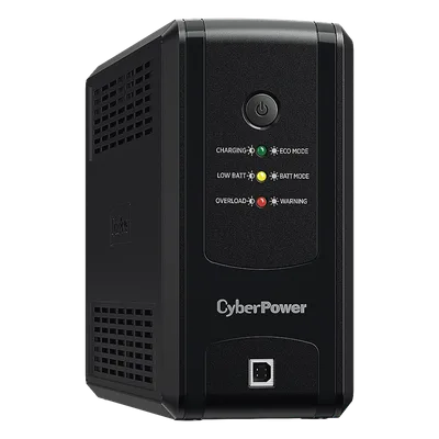 UPS de 550 VA / 275 W / Topología Línea Interactiva / AVR 86-148 Vca / 8 Salidas NEMA 5-15R / Puerto USB / Diseño Torre Compacto