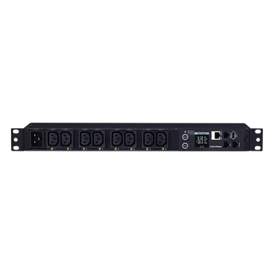 PDU Switchable y Monitoreable por Toma / Entrada 200-240 Vca NEMA L6-20P / 8 Salidas C13 / Horizontal 19in / 2UR / 6.6ft