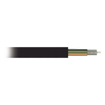 Cable de fibra óptica mono modo troncal / 12 hilos / Tubo suelto / Exterior / -40°C a 70°C / 2700 N tracción / 600 lbf