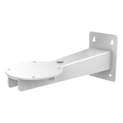 Soporte de Pared para Cámara Punta de Poste / Acero Templado / Carga 50 kg / Montaje en Pared Plana