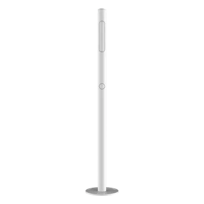 Poste para Cámara ANPR / Altura 1.3 m (4.3 ft) / Aleación con Pulverización Superficial / Diseño Impermeable / Color Blanco