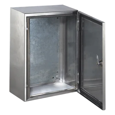 Gabinete de Acero Inoxidable / IP66 / IK10 / 300 x 400 x 200 mm / Capacidad 30 kg / Placa Interior Galvanizada