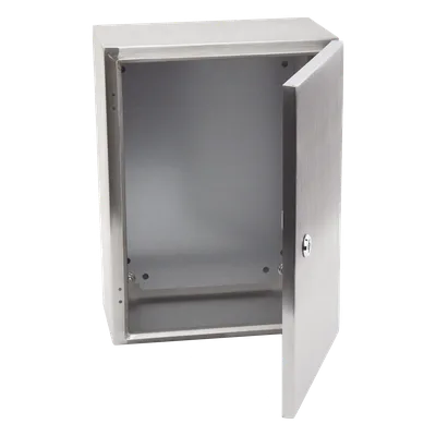 Gabinete de Acero Inoxidable / IP66 / IK10 / 300 x 400 x 200 mm / Capacidad 30 kg / Placa Interior Galvanizada