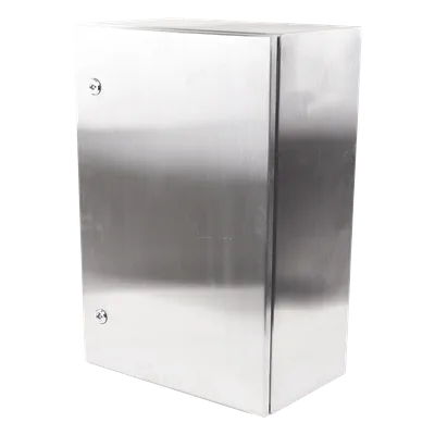 Gabinete de Acero Inoxidable IP66 / IK10 / 400 x 600 x 250 mm / 15.7 x 23.6 x 9.8 in / Carga 50 kg / Placa Galvanizada