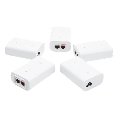 Adaptador PoE / 24 VDC / 1.0 A / Gigabit / 4 Pares / Montaje Pared