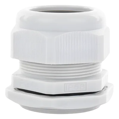Conector Tipo Glándula / Plástico Industrial / Cable 34-44 mm / Rosca Exterior 59 mm / Resistente Intemperie