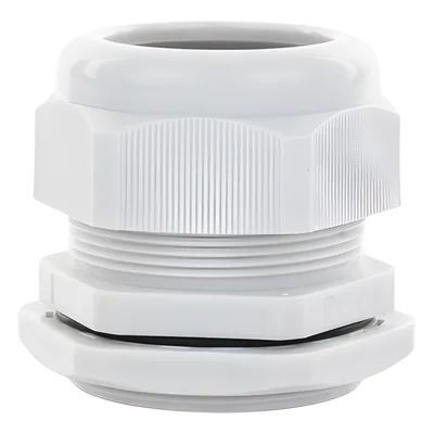 Conector Tipo Glándula / Plástico Industrial / Cable 34-44 mm / Rosca Exterior 59 mm / Resistente Intemperie