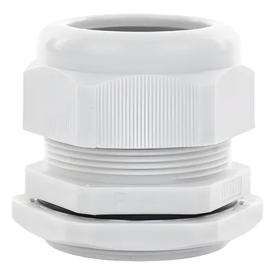 Conector Tipo Glándula / Plástico Industrial / Cable 34-44 mm / Rosca Exterior 59 mm / Resistente Intemperie