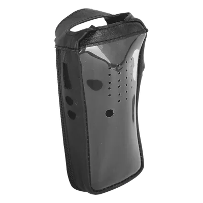 Funda Reforzada de Piel / Visor Frontal Transparente / 54 x 122 x 33 mm / 1.77 x 4.00 x 1.08 in