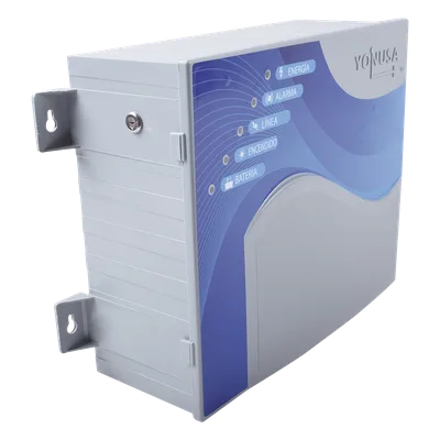 Energizador con tecnología SMT de 12,000Volts-1Joule/ 2500Mts Lineales de Protección / Cercos electricos
