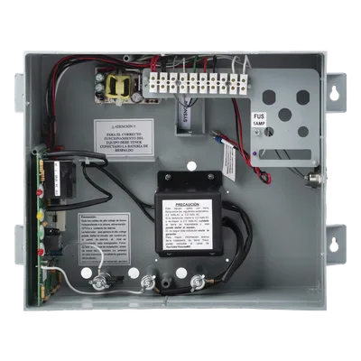 Energizador con tecnología SMT de 12,000Volts-1Joule/ 2500Mts Lineales de Protección / Cercos electricos