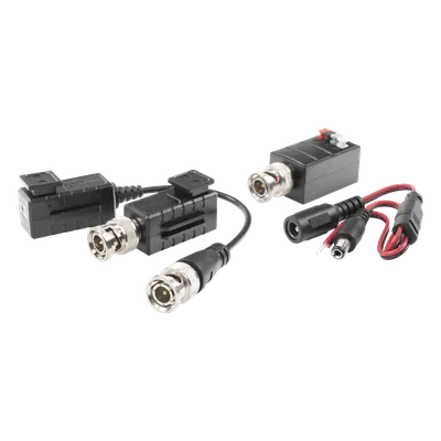 Kit de Transceptores de Video / Alcance 320 m (1049.9 ft) / HD-TVI/CVI/AHD/CVBS / Cat 5e/6 / Protección contra Sobretensión / Inmunidad 60 dB