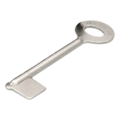 Llave para Estación de Emergencia / Acero Resistente a Corrosión / Diseño Ergonómico / 2 Unidades Incluidas