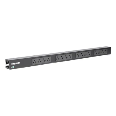 PDU Básico para Rack / 16 Contactos NEMA 5-20R / 20 A / 120 Vca / Montaje Vertical 0U / Cable 3 m (9.8 ft)