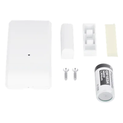 Sensor Inalámbrico 3 en 1 / Impacto + Apertura + Zona Externa / Gap 2.54 cm (1 in) / 345 MHz / Batería 5 Años