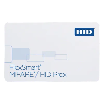 Tarjeta de Acceso Dual / Mifare Classic + Proximidad HID / 125 kHz y 13.56 MHz / 5.4 x 8.57 cm