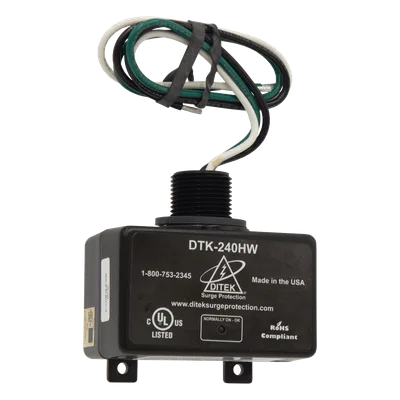 Dispositivo de Protección Contra Sobretensiones / 240 VCA / NEMA 4X / ¾" NPT Macho / 12 AWG / -35°C a +85°C