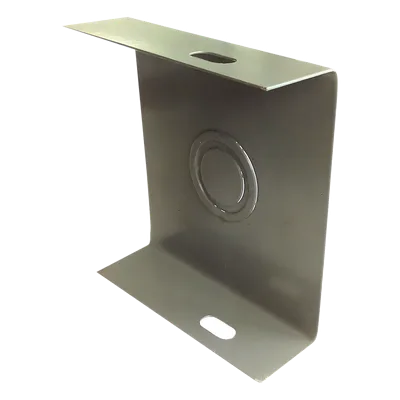 Placa de Cierre para Ducto / 100 x 100 mm (4 x 4 pulg) / Acero al Carbón Calibre 20 / Pintura Electrostática Gris / Norma NOM y ASTM 635A
