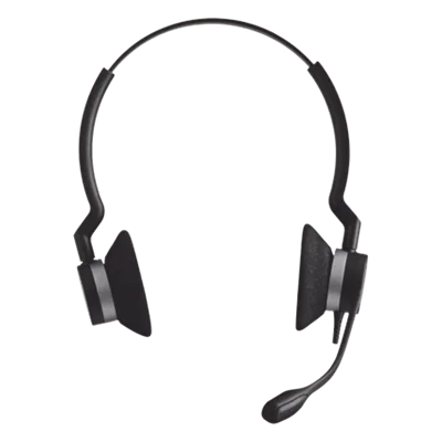 Diadema / Auricular Jabra Biz 2300 Duo / QD / Cable Reforzado / Brazo 360° / Contact Center (2309-820-105)
