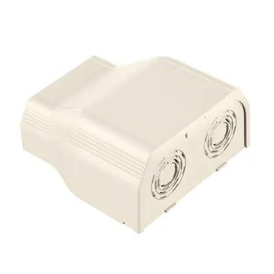 Conector de Tubería a Canaleta / Salidas 1/2", 3/4", 1" y 1 1/4" / PVC Rígido / UL94V-0 / TIA/EIA / Color Blanco Mate