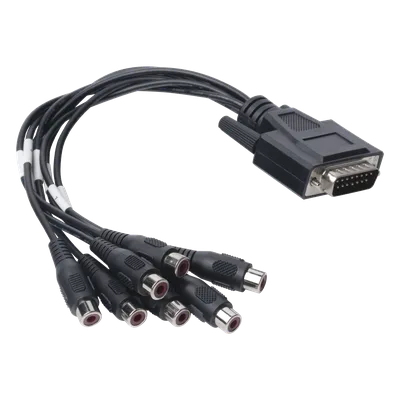 Adaptador de Audio / 7 Entradas / Compatibilidad 8 Canales / Diseño Compacto