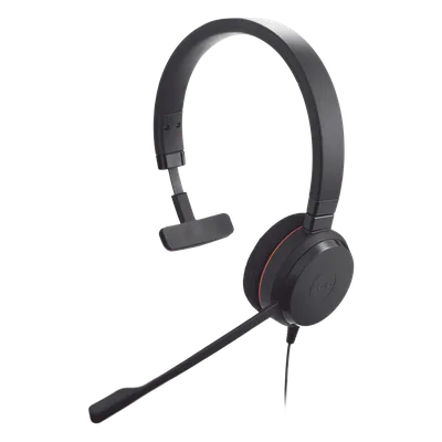 Jabra Evolve 20 Mono con conexión USB, micrófono con cancelación de ruido de ultima generación, configuración Plug and Play (4993-829-209)