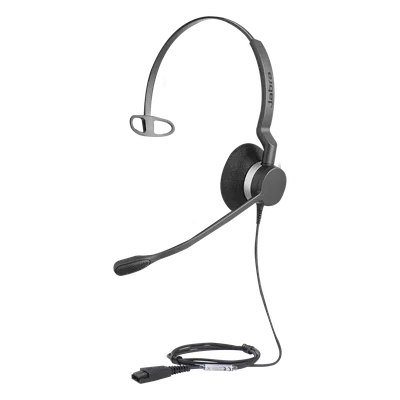 Auriculares para Contact Center / Mono / QD / Cancelación de Ruido / HD Voice / 49 g