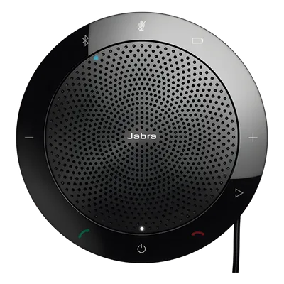 Altavoz de Conferencia Portátil / Micrófono Omnidireccional 360° / Bluetooth y USB / 15 Horas de Autonomía / DSP Anti-eco / Botón Inteligente Configurable