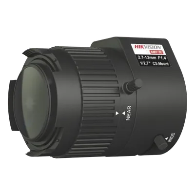 Lente Varifocal / 2.7 a 10 mm / 3 Megapixel / Auto Iris / Formato 1/2.7" / Ángulo 108.2° a 35.7° / Montaje CS