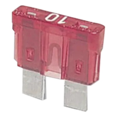 Fusible Automotriz / 10A / 32V DC / 19 x 8.7 mm / Tipo Clavija