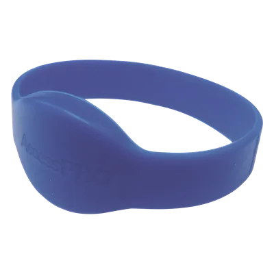 Brazalete de Proximidad / 125 kHz EM / 65 mm Diámetro / 2.13 ft / Wiegand 26 / Silicona / Azul