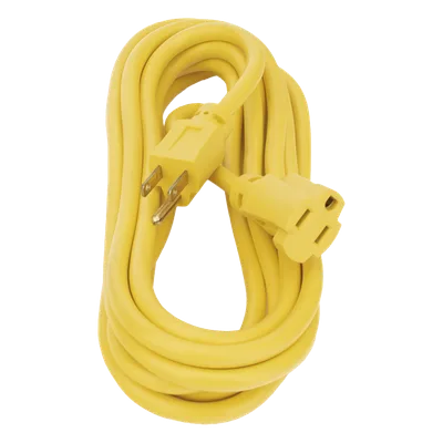 Extensión Eléctrica de Uso Rudo / 5 m (16.4 ft) / 127 V CA / 10 A / 16 AWG / NEMA 5-15R / Aterrizada