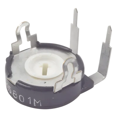 Potenciómetro Cermet / 10 kΩ / 0.25 W / 15 mm / Ajuste Vertical / Montaje Horizontal PCB