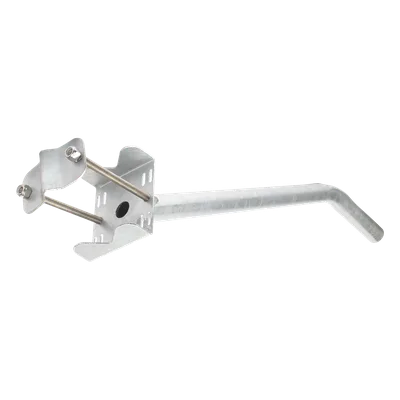 Brazo para Luminaria / Acero ASTM A-36 / Ø 2' Calibre 18 / Largo 105 cm / Galvanizado en Caliente / Postes 4' a 6'