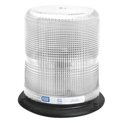 Burbuja LED Ultra Brillante / 3 LEDs de 5W / 12-48 VCC / SAE J845 Clase II / Montaje Permanente / 6.5' x 6.7'