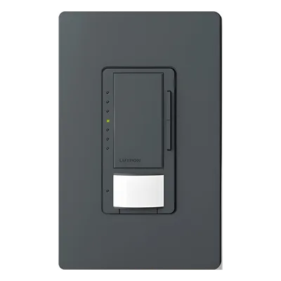 Atenuador con sensor de ocupación / 120 V~ / 600 W INC-HAL / 150 W LED-CFL / PIR 180° / cobertura 9 x 9 m / unipolar o multilocalización
