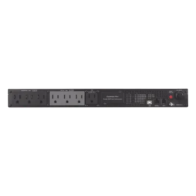 UPS de 1000 VA/800 W, Topología Línea Interactiva, Entrada 120 Vca NEMA 5-15P, Onda Senoidal Pura, Torre o Rack 1 UR, Con 7 Tomas NEMA 5-15R