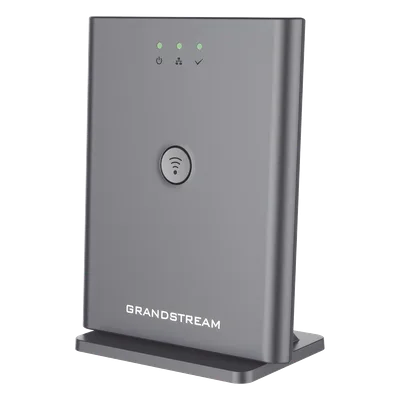 Estación Base VoIP DECT / Alcance Exterior 400 m (1312.3 ft) / 5 Teléfonos DECT / 10 Cuentas SIP / 5 Llamadas Simultáneas / PoE Integrado