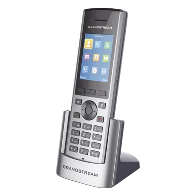 Teléfono IP DECT Inalámbrico / Alcance 400 m (1312.3 ft) / 10 Cuentas SIP / Pantalla LCD 2.4 Pulgadas / 40 Horas Conversación / Audio Full HD