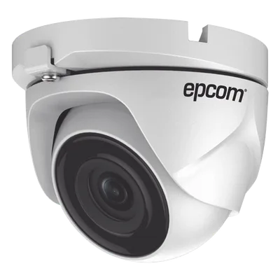 Cámara Turret TURBOHD / 2 Megapixel 1080p / Gran Angular 103° / IR EXIR 20 m (65.6 ft) / IP66 / Multiformato TVI-AHD-CVI-CVBS / Metal