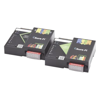 Convertidor de lectora para control de acceso (cableado a inalámbrico) / 1 Wiegand / 2 Relevadores / 2 Entradas / Atraviesa hasta 1.6 KM En Construcción o Material