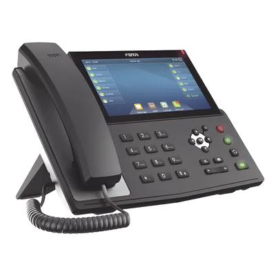 Teléfono IP Empresarial / 20 Líneas SIP / Pantalla Táctil 7