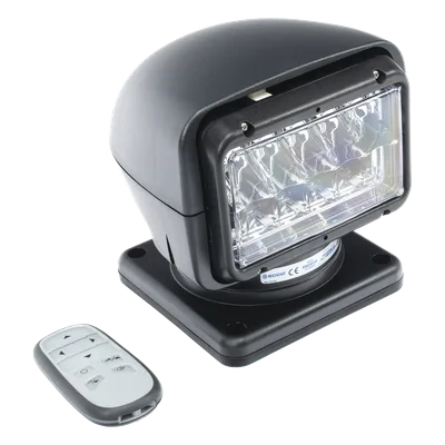 Faro Buscador / 7040 Lúmenes / Rotación 360° / Inclinación 90° / IP68 / 12-24 VCC / Uso Rudo