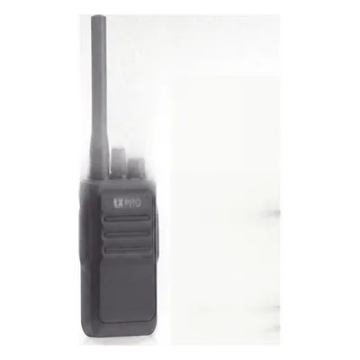 Radio Portátil Analógico UHF / 400-470 MHz / 2W / 16 Canales / VOX Manos Libres / Batería 6-8 hrs / 161 g (5.68 oz)