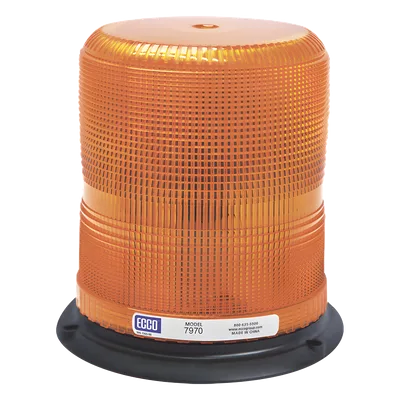 Baliza LED de Emergencia / SAE Clase I / Flash Pulse8 / 12-24 VDC / 120° Ángulo de Visión / IP Sellado