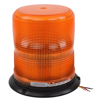 Baliza LED de Emergencia / SAE Clase I / Flash Pulse8 / 12-24 VDC / 120° Ángulo de Visión / IP Sellado