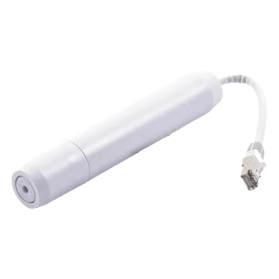 Convertidor PoE 802.3af a 24V Pasivo / Gigabit / Blindaje ESD 15 kV / Exterior -30 a 70 °C / Cable 10 cm