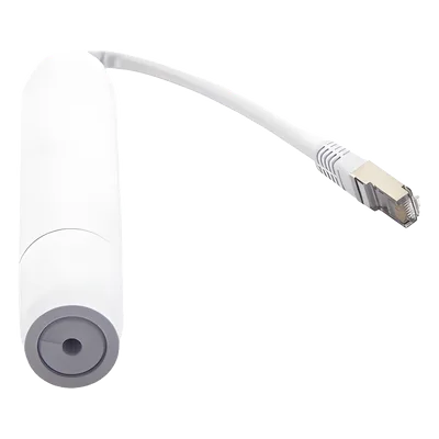 Convertidor PoE 802.3af a 24V Pasivo / Gigabit / Blindaje ESD 15 kV / Exterior -30 a 70 °C / Cable 10 cm